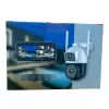 White surveillance camera body, high-definition night vision, waterproof wide-angle home and commercial security equipment Item Picture